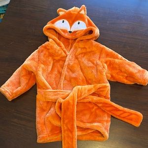 0-9 month Fox bath robe